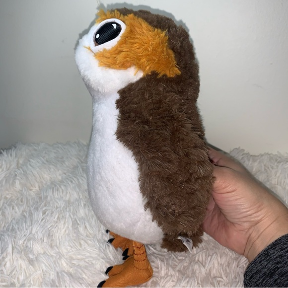 Star Wars The Last Jedi Porg 11 Inch Soft Toy Plush Bird - Picture 5 of 7